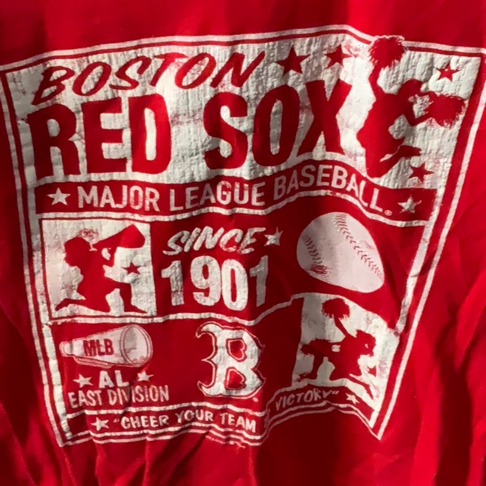 5th & Ocean Boston Red Sox long Sleeve Tee Shirt (M) - Picture 2 of 4